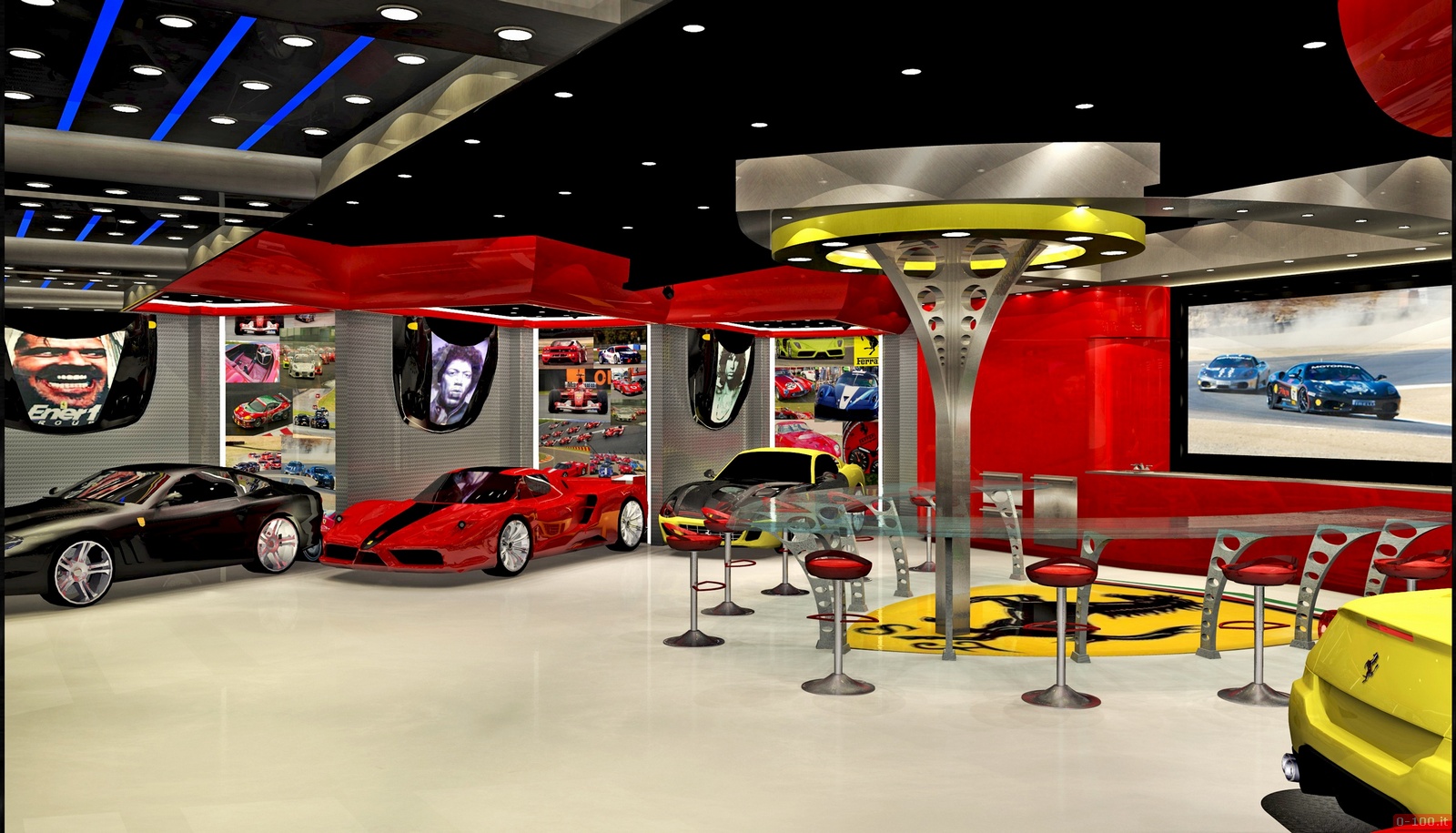 Ferrari garage by GarageMahals_0-1005