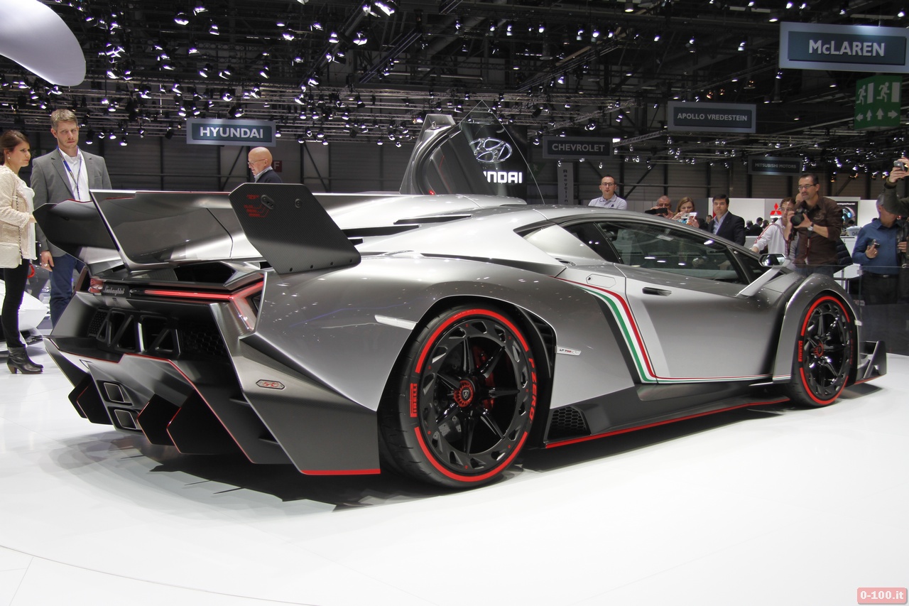0-100.it | Salone di Ginevra 2013 - Lamborghini Veneno