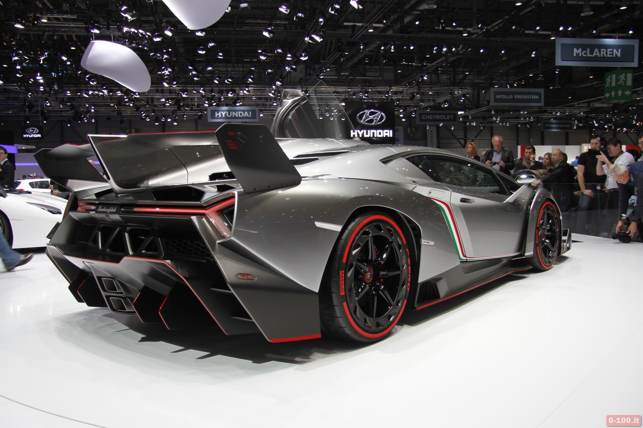 0-100.it | Salone di Ginevra 2013 - Lamborghini Veneno