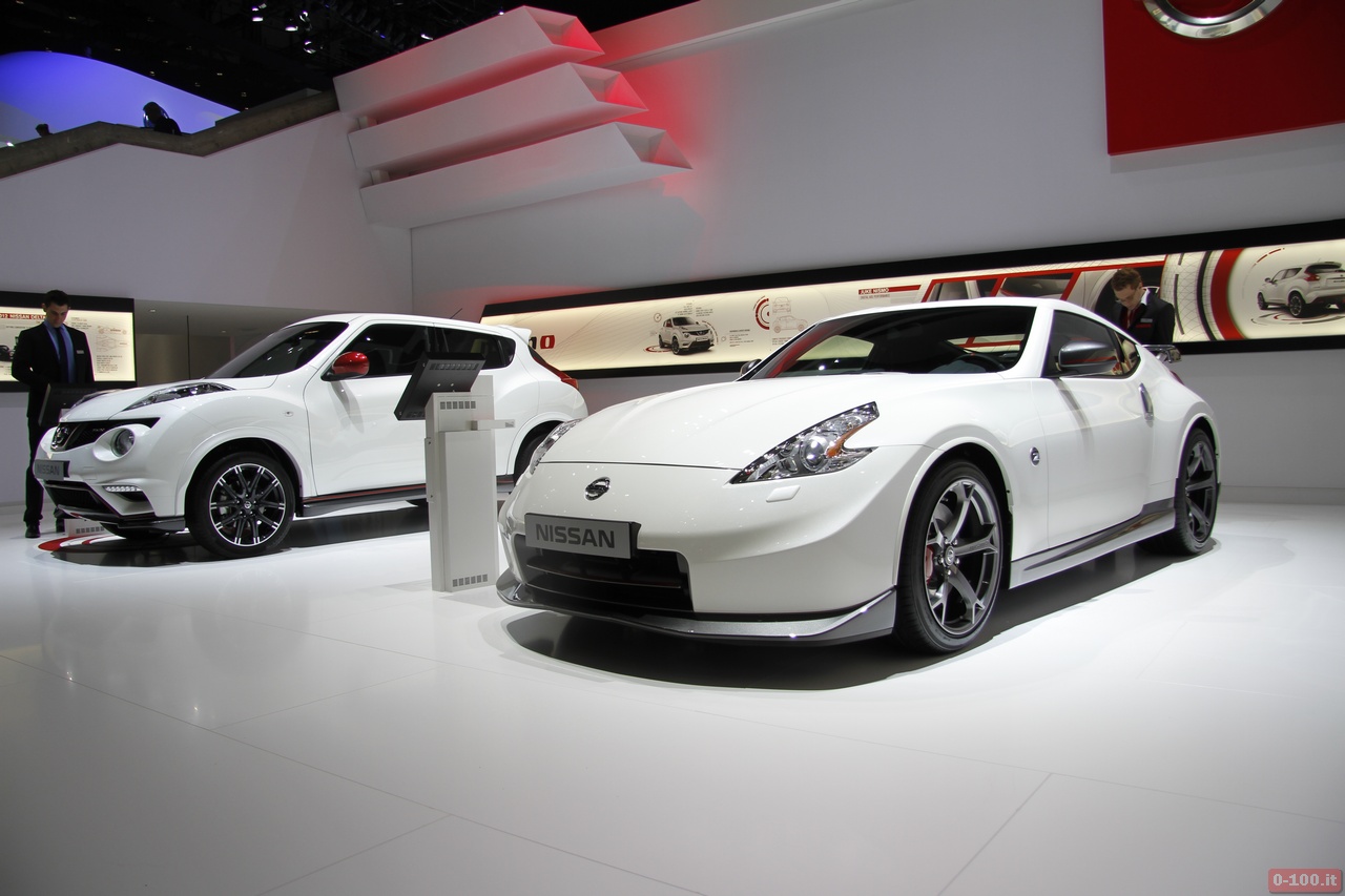 0-100.it | Nissan Juke Nismo e Nissan 370 Z Nismo al Salone di Ginevra 2013