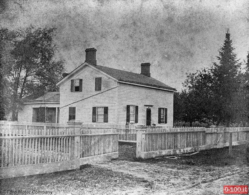 Ford Home Original Site Circa 1880