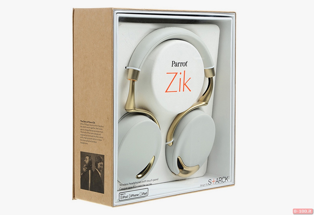 Parrot Zik gold collection headphones by Philippe Starck_0_1004