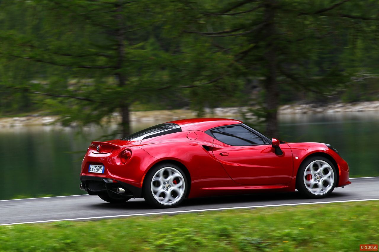 L'Alfa romeo Giulietta con il motore della 4C 