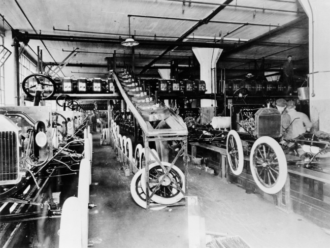 Catena di montaggio ford 1913