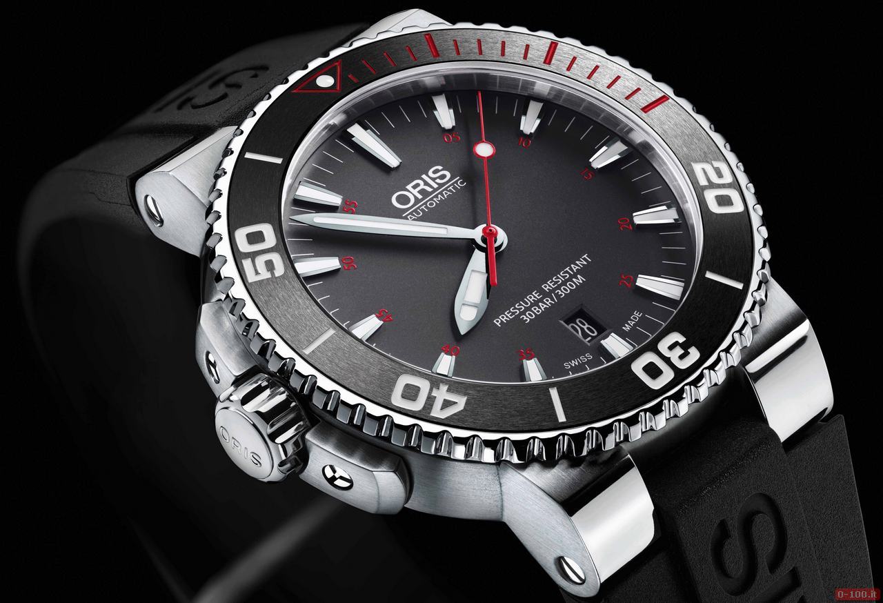 01 733 7653 4183-Set RS - Oris Aquis Red Limited Edition