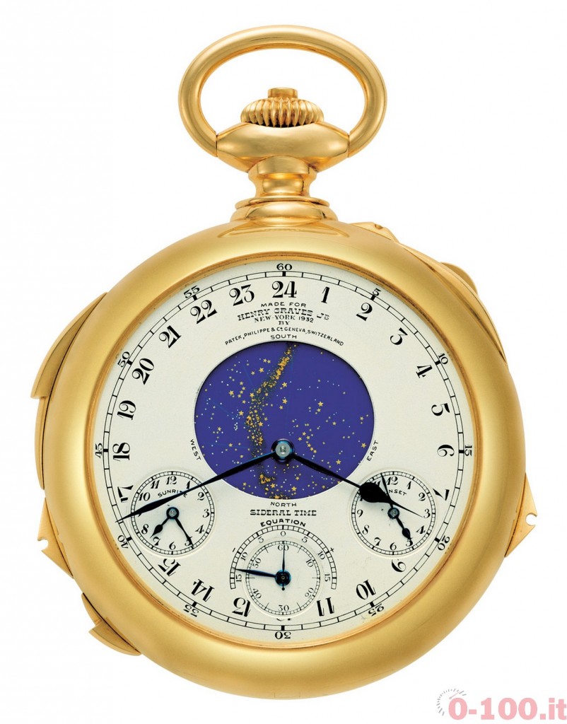 Sotheby's all'asta il Patek Philippe The