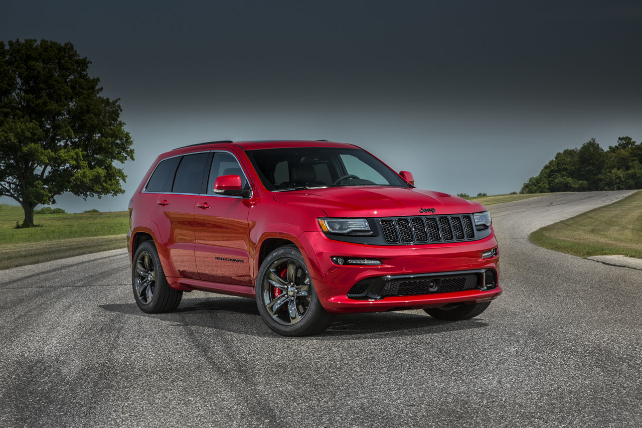 2015 Jeep Grand Cherokee SRT with Red Vapor Package