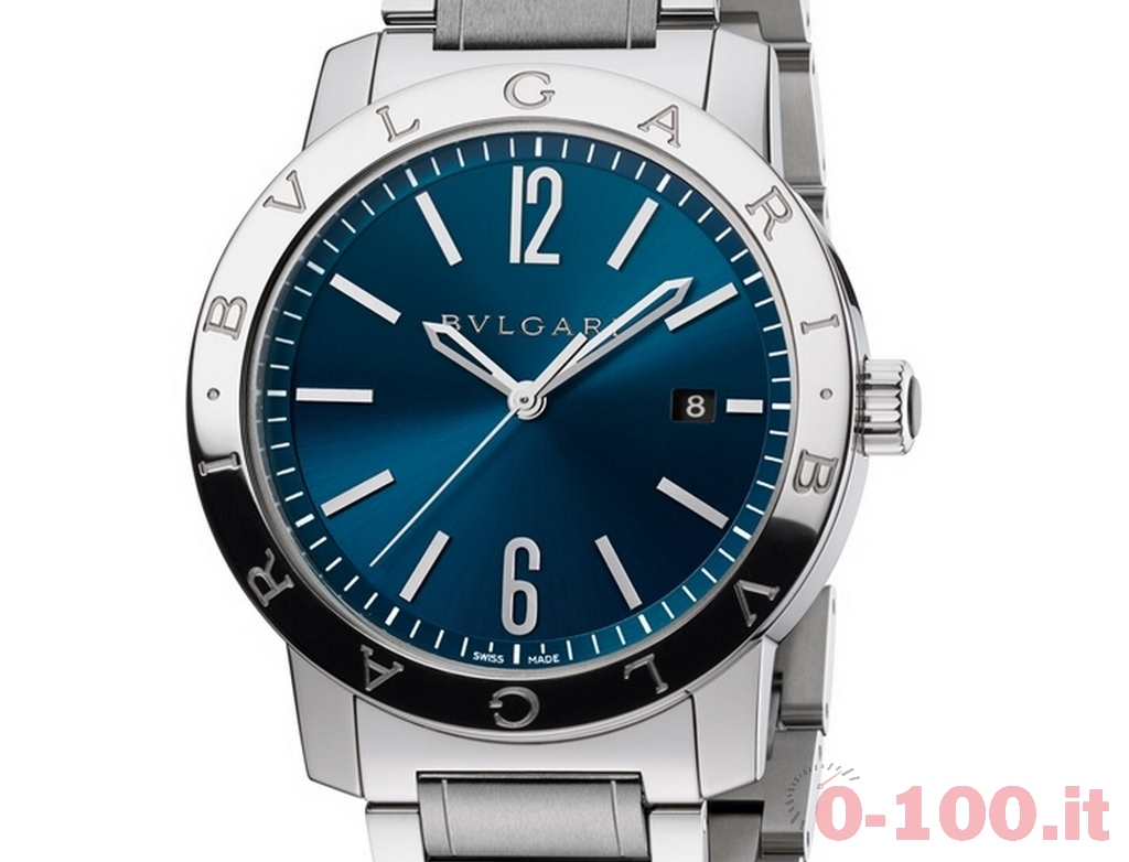 bulgari quadrante blu