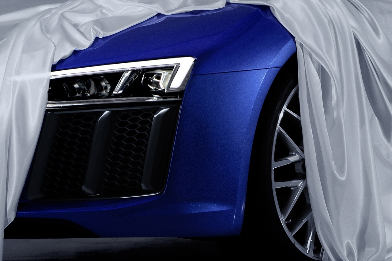 Audi zeigt Laser-Scheinwerfer des neuen R8