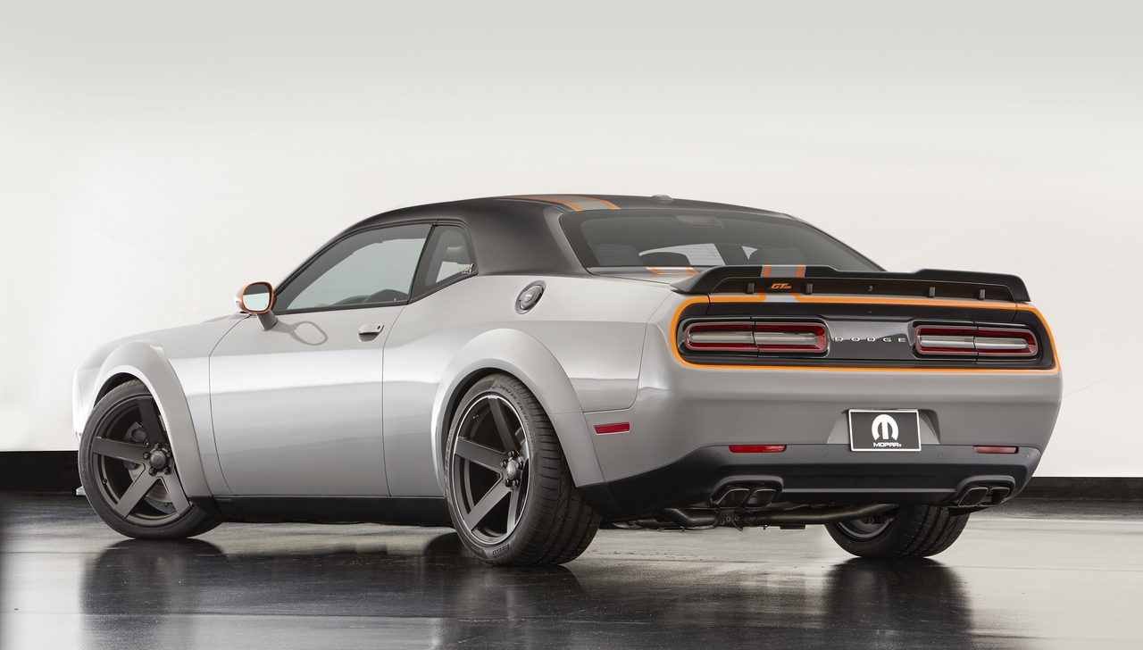 The Dodge Challenger GT AWD Concept is among the Mopar-modified