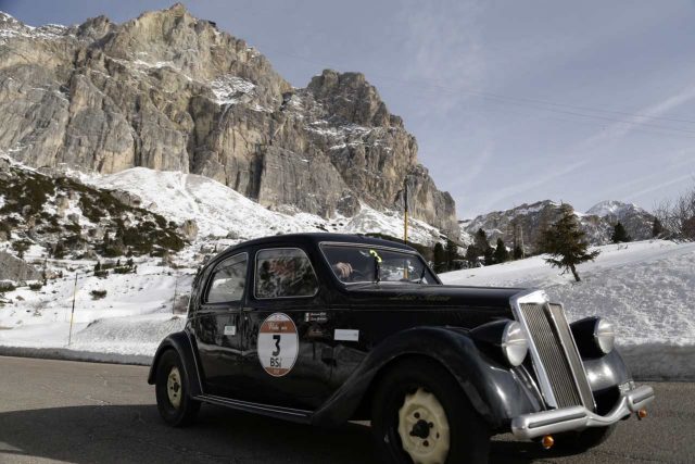 Winterrace_2017_Cané-Galliani su Lancia Aprilia del 1938