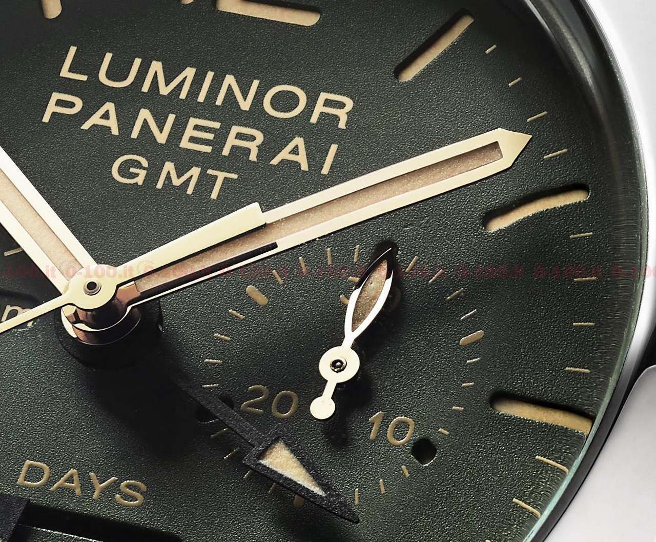 Officine Panerai Luminor 1950 Chrono Monopulsante 8 Days GMT Titanio PAM00737_price_0-100