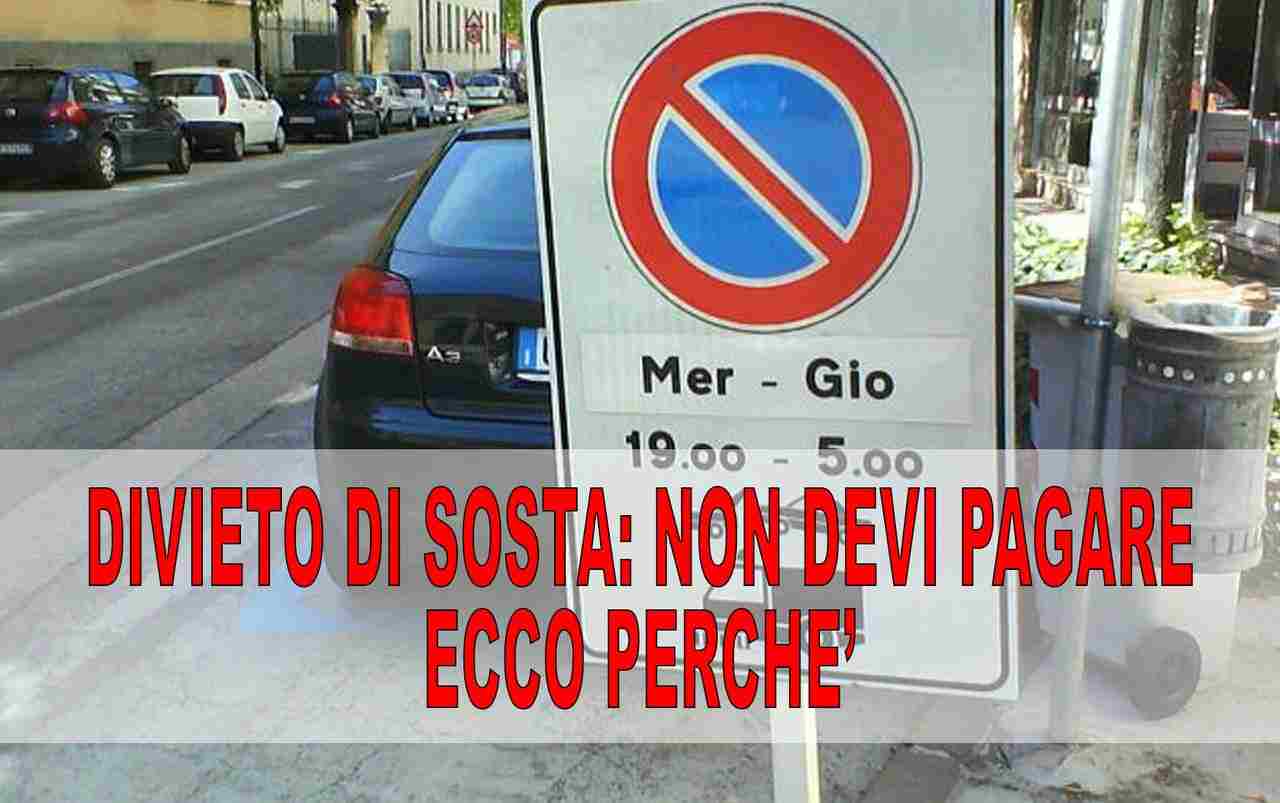 Divieto di sosta