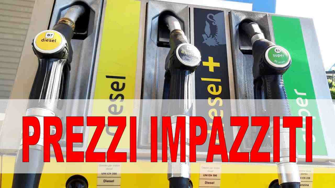 Aumentano i prezzi dei carburanti