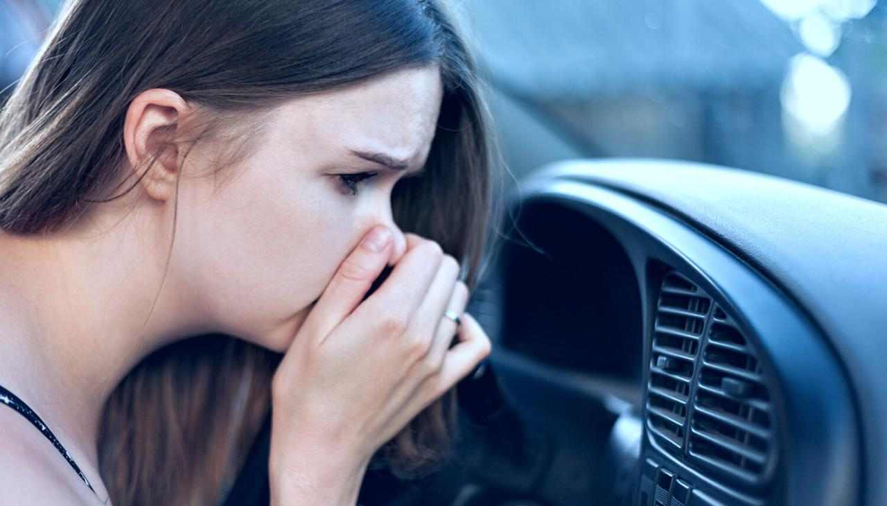 Cattivi odori dall'aria condizionata dell'auto