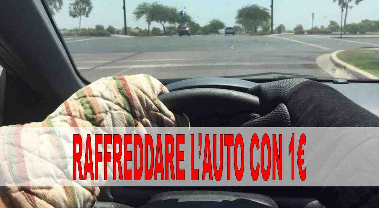 truco loco para enfriar instantáneamente el volante y los asientos con calefacción |  Solo te cuesta 1 euro