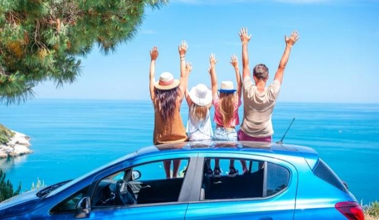 Partire per le vacanze in auto