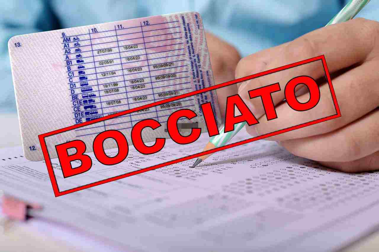 Esame patente: bocciano tutti