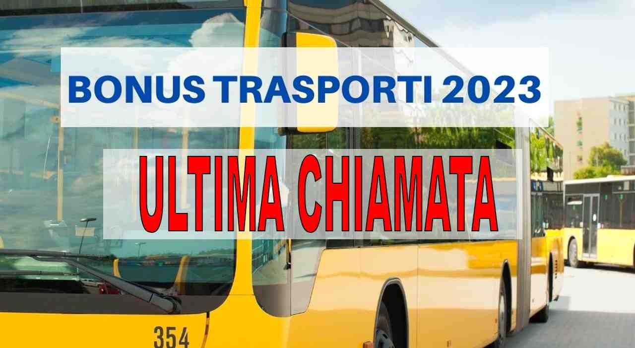 Bonus trasporti: l'ultima proroga è adesso, affrettati o scordatela | Ultima chiamata