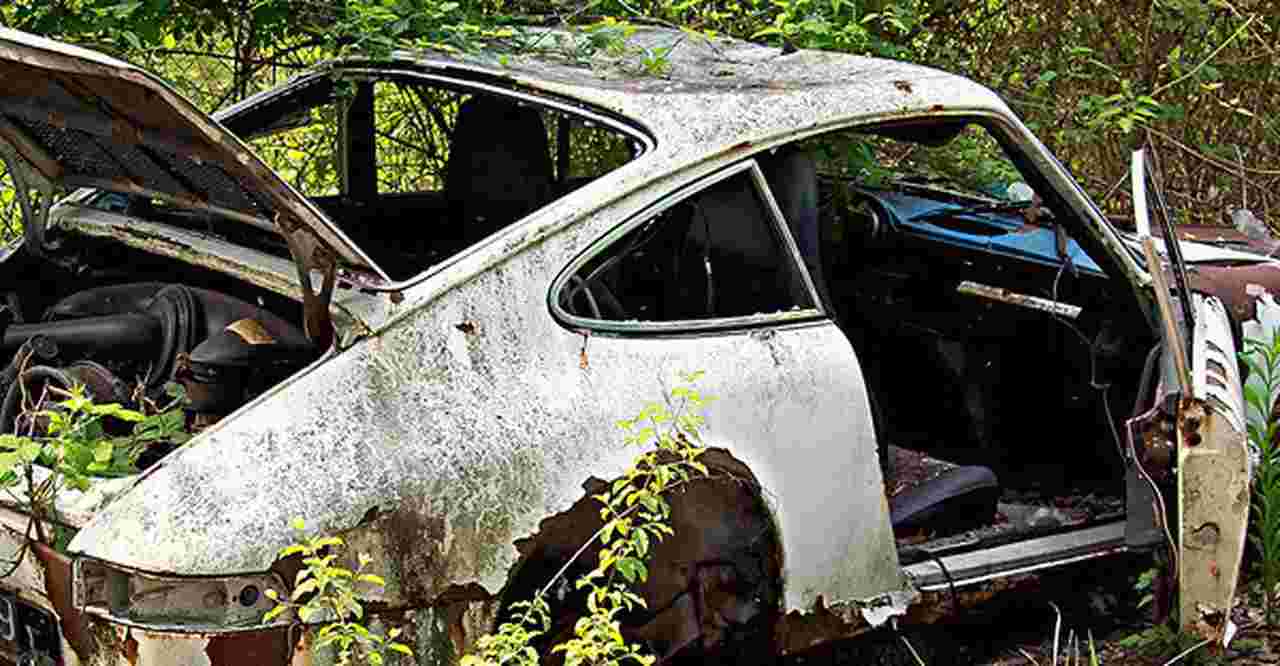 It looked like a piece of junk to get rid of but it’s a Porsche: the transformation is absurd |  video