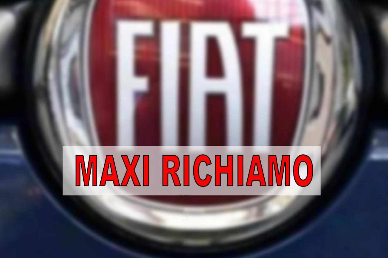 Fiat, maxi-richiamo urgente