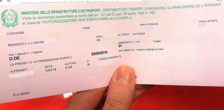 foglio rosa
