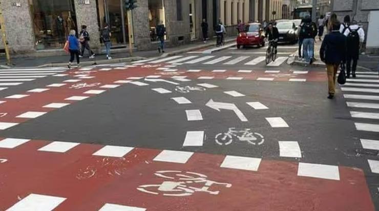Pista ciclabile Milano