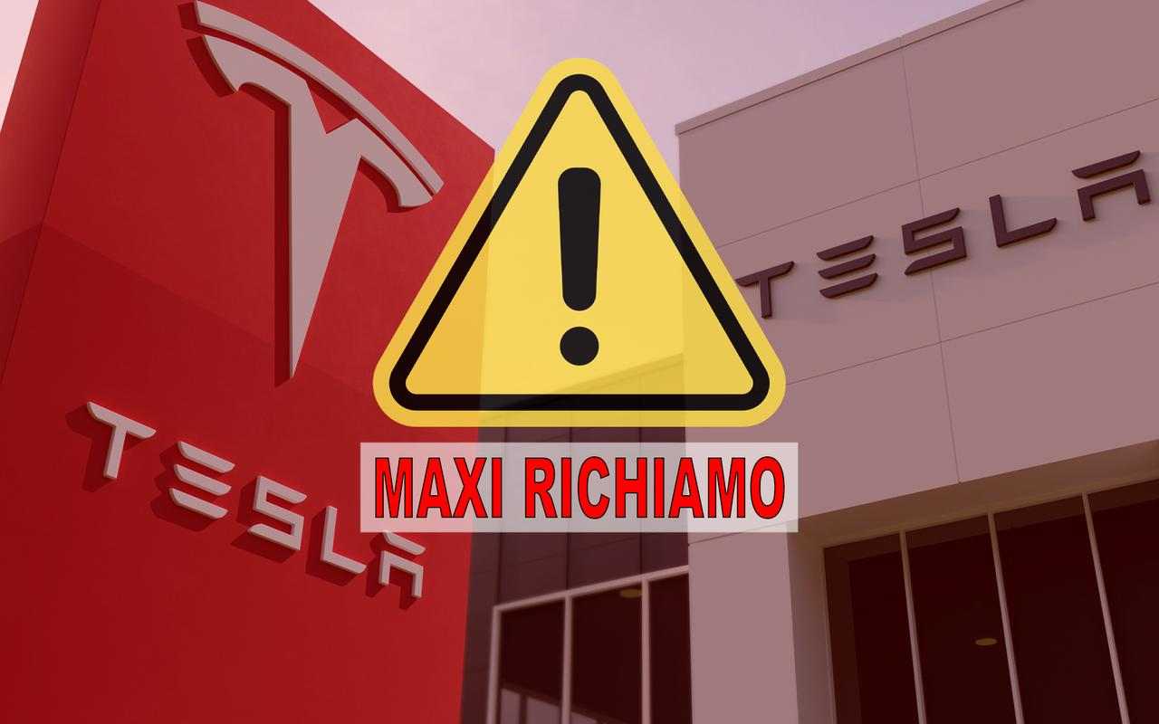 Tesla richiamate in massa