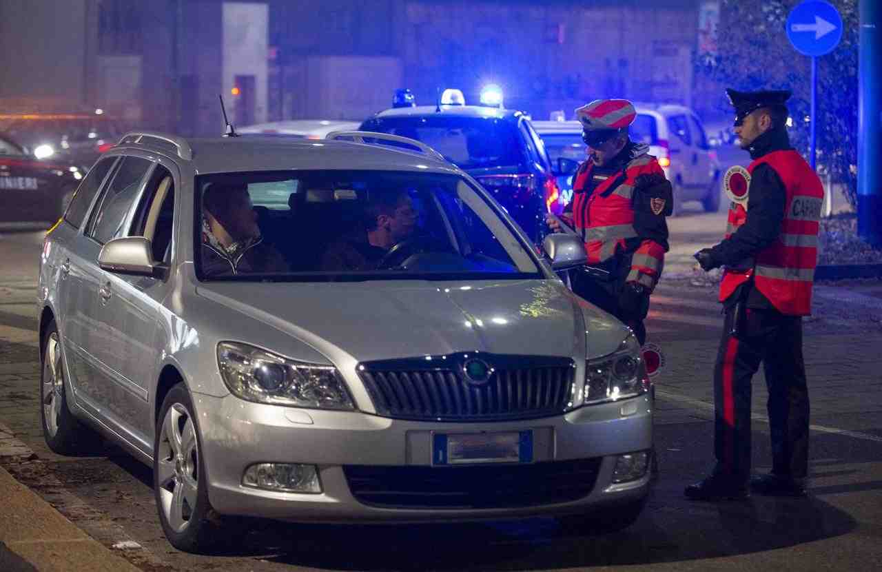 Posto di blocco prima di Natale