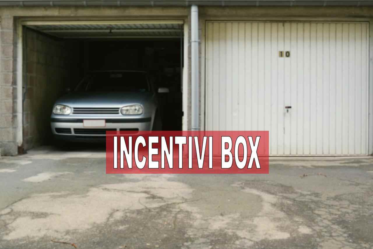 Box auto, incentivi per averlo