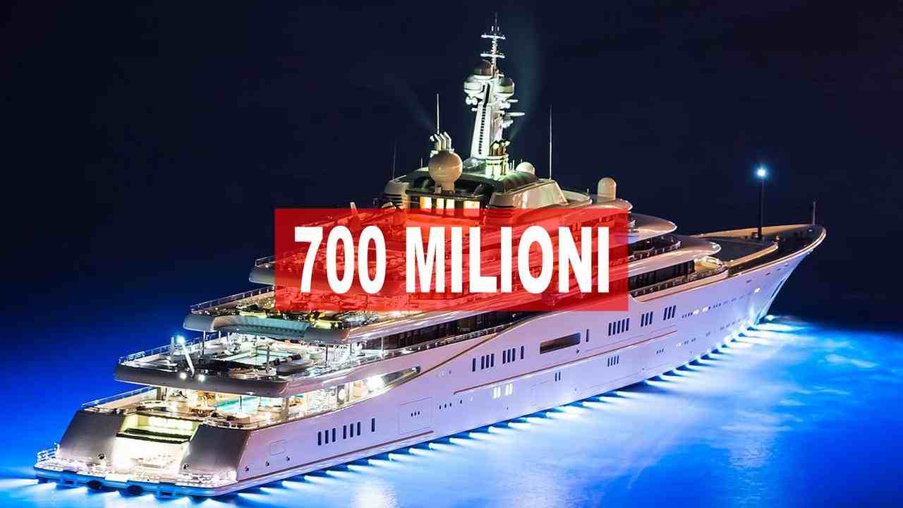 Lo Yacht da 700 Milioni