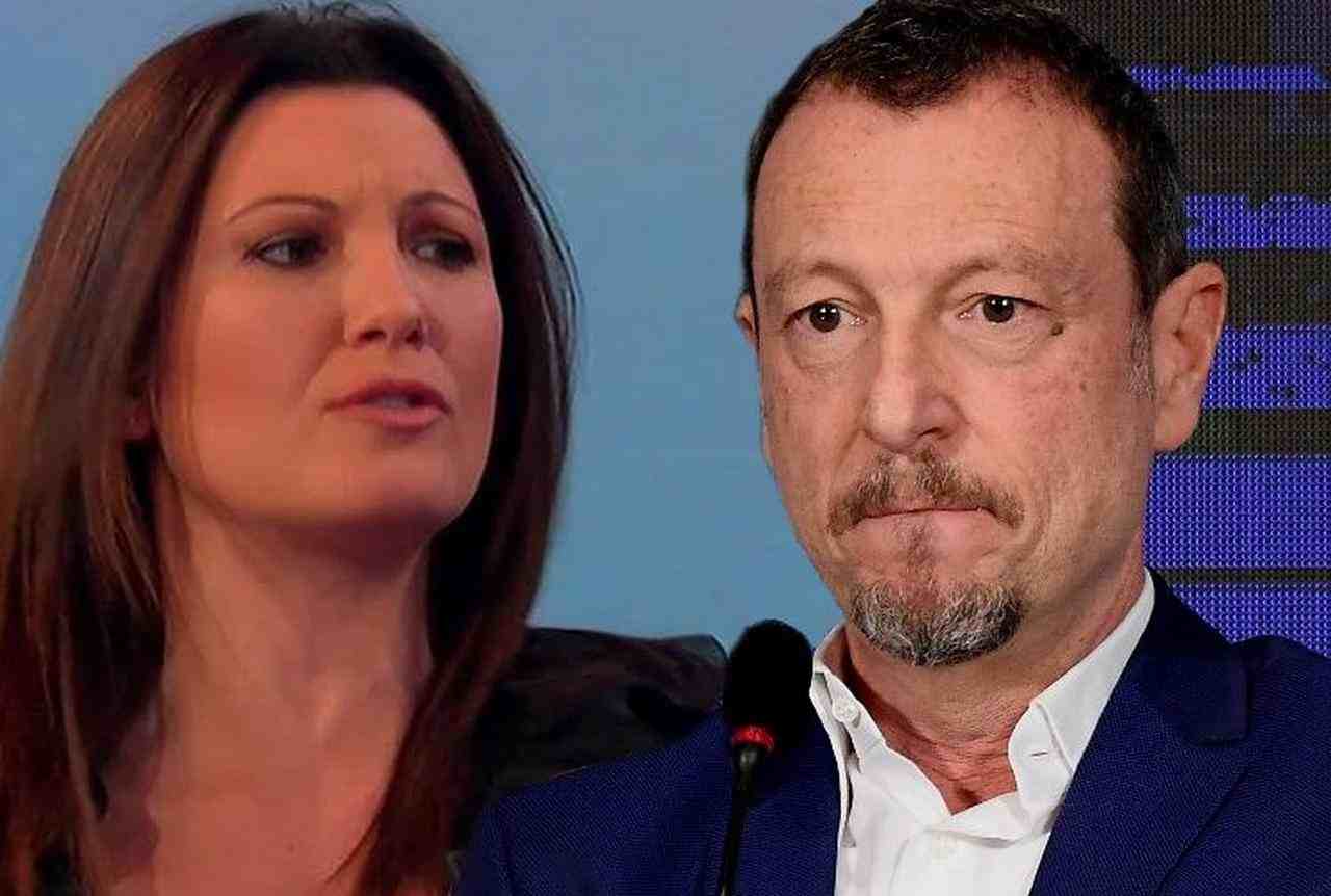 Amadeus e Giovanna, ma chi è l'altra?
