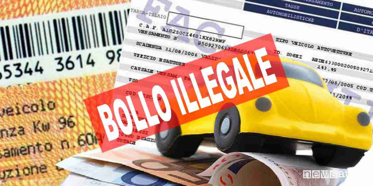 Bollo auto illegale