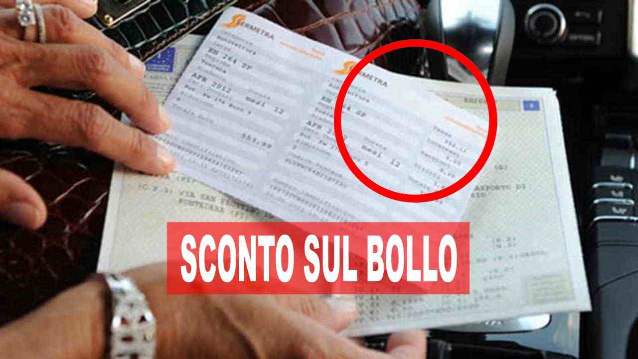 Ora è possibile risparmiare col bollo