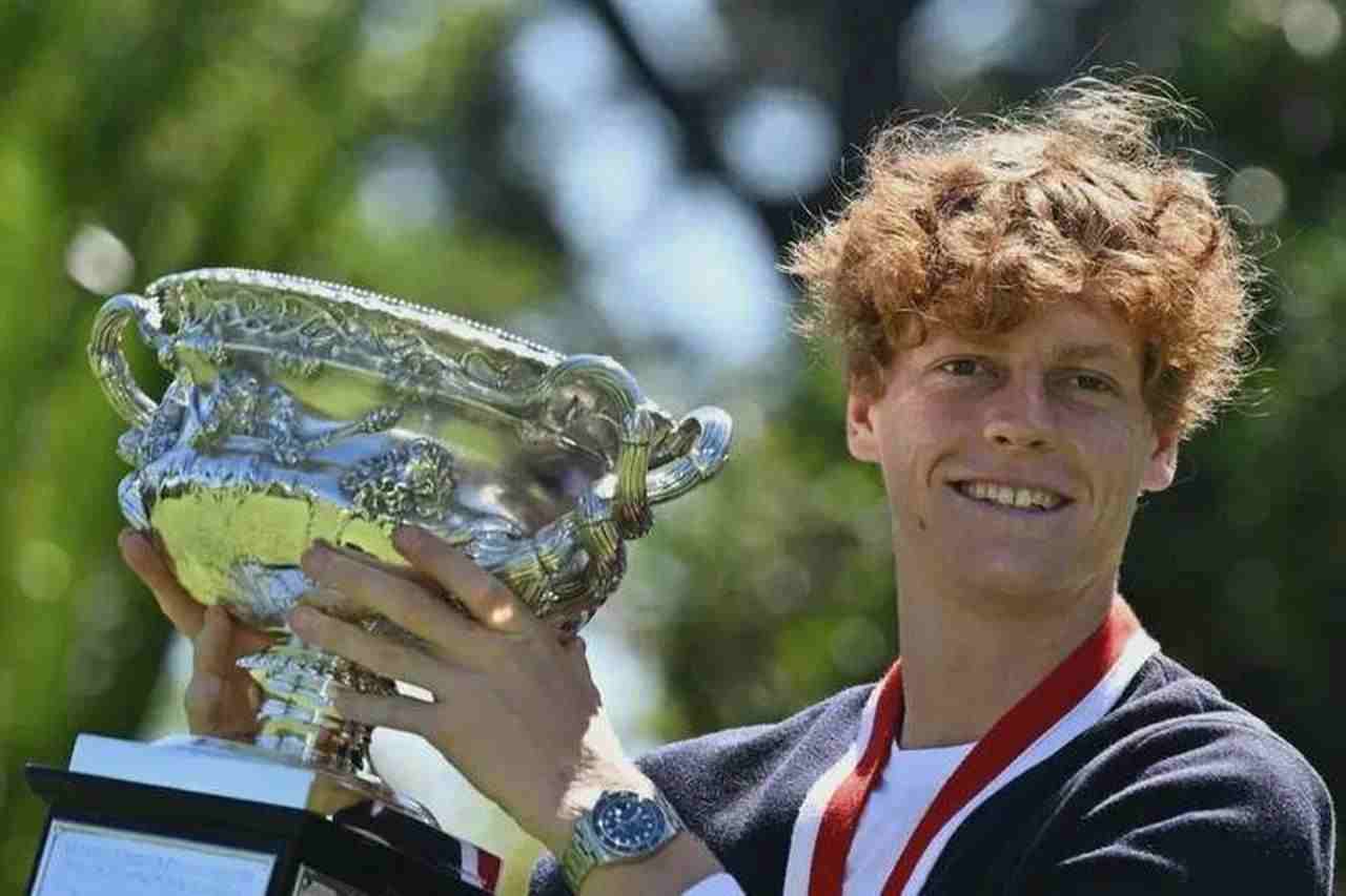 Il campione del tennis con un orologio da paura