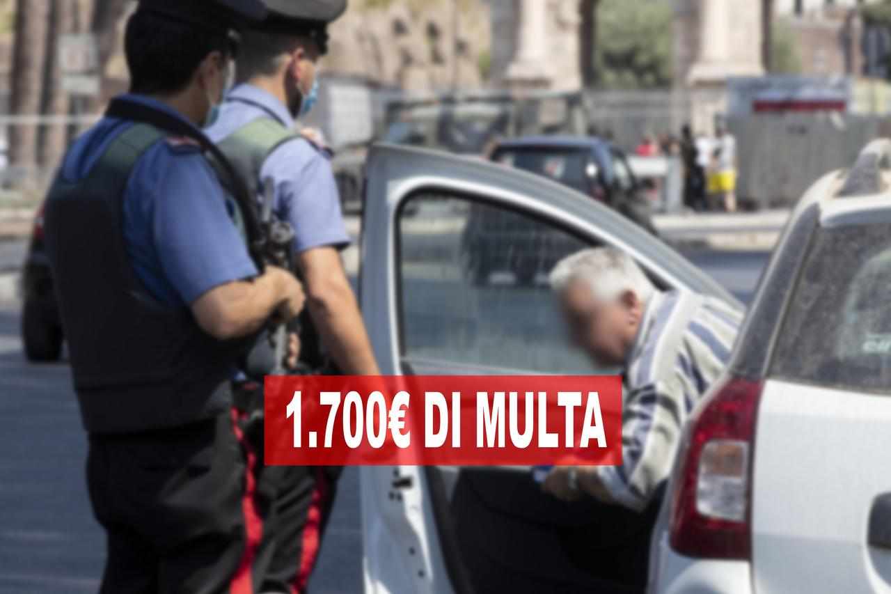 Divieto di stare in auto per chi ha più di 65 anni