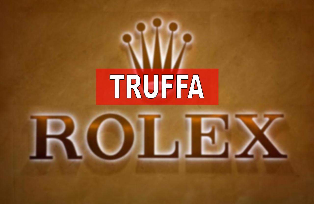 Truffa Rolex