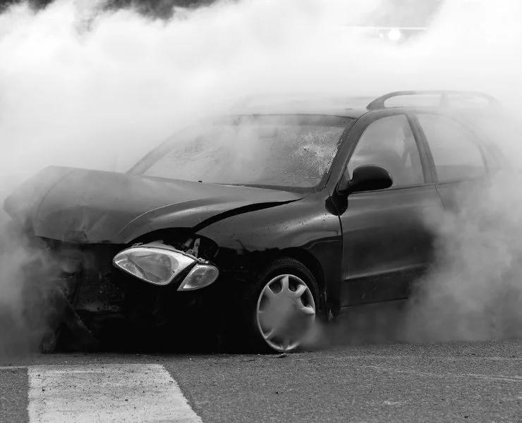 Fabrizio Corona incidente in auto 
