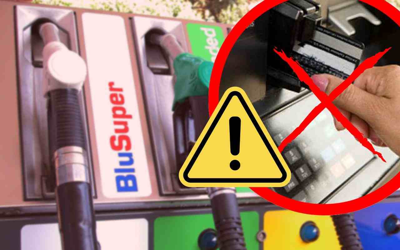 Attenzione massima per fare benzina