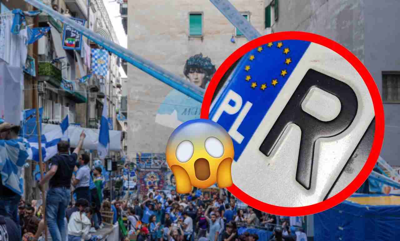 Targa polacca, ora Napoli ne è piena