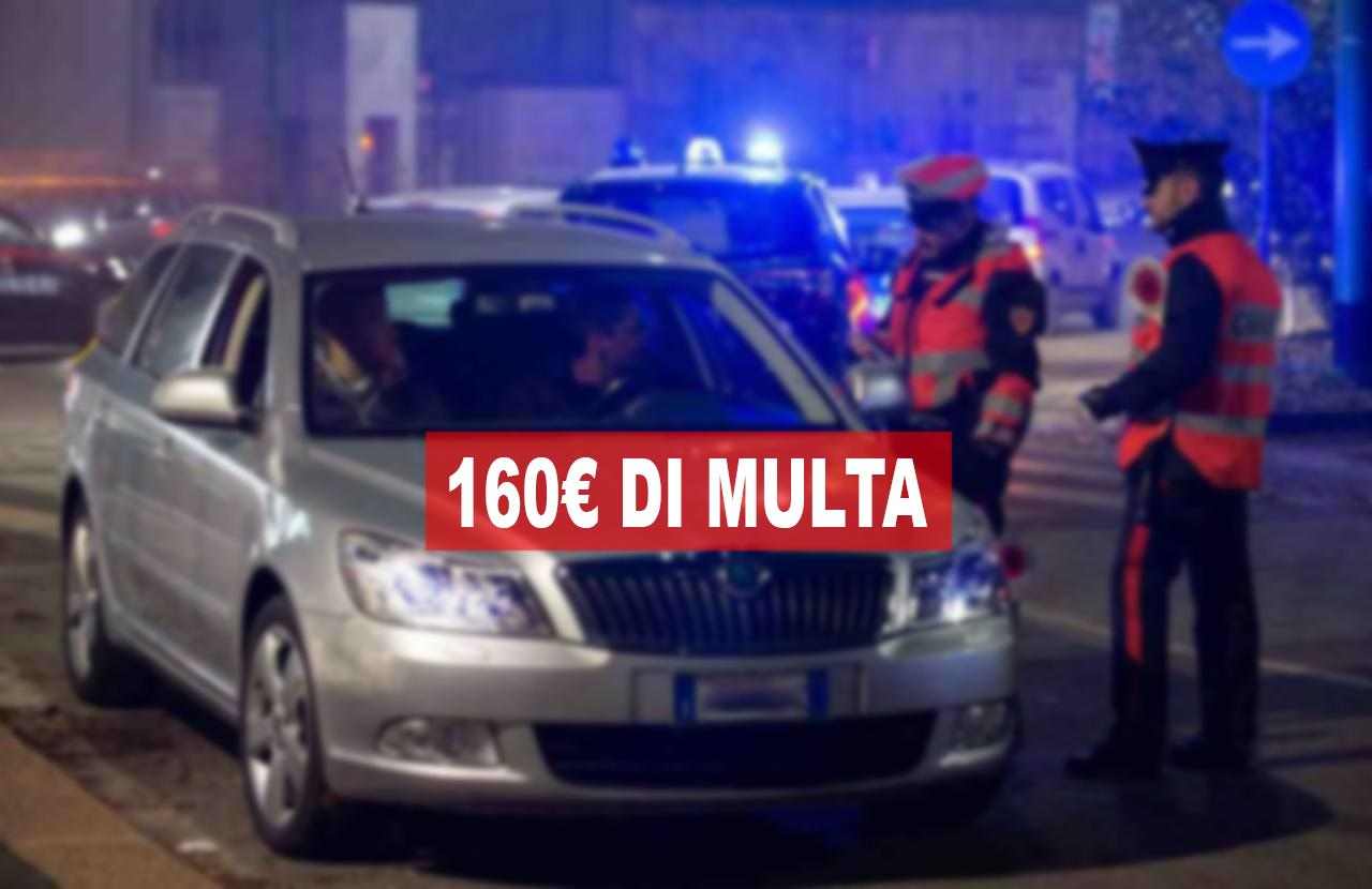 Multa immediata se hai questo segno sull'auto