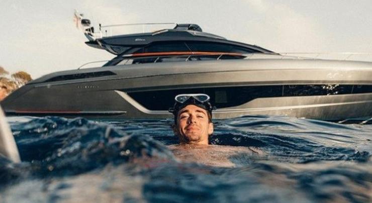 yacht Charles Leclerc