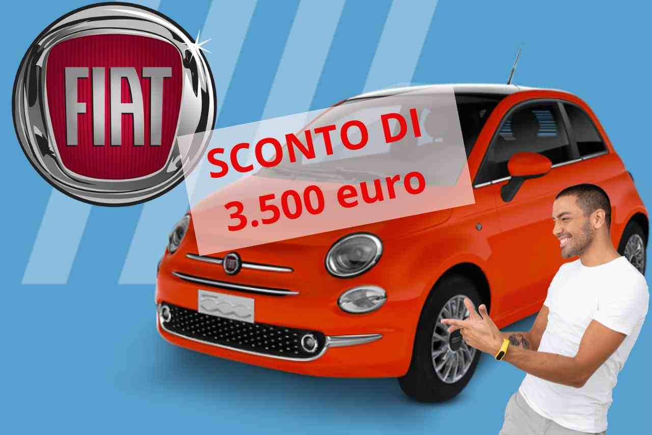 Sconto auto Fiat 500