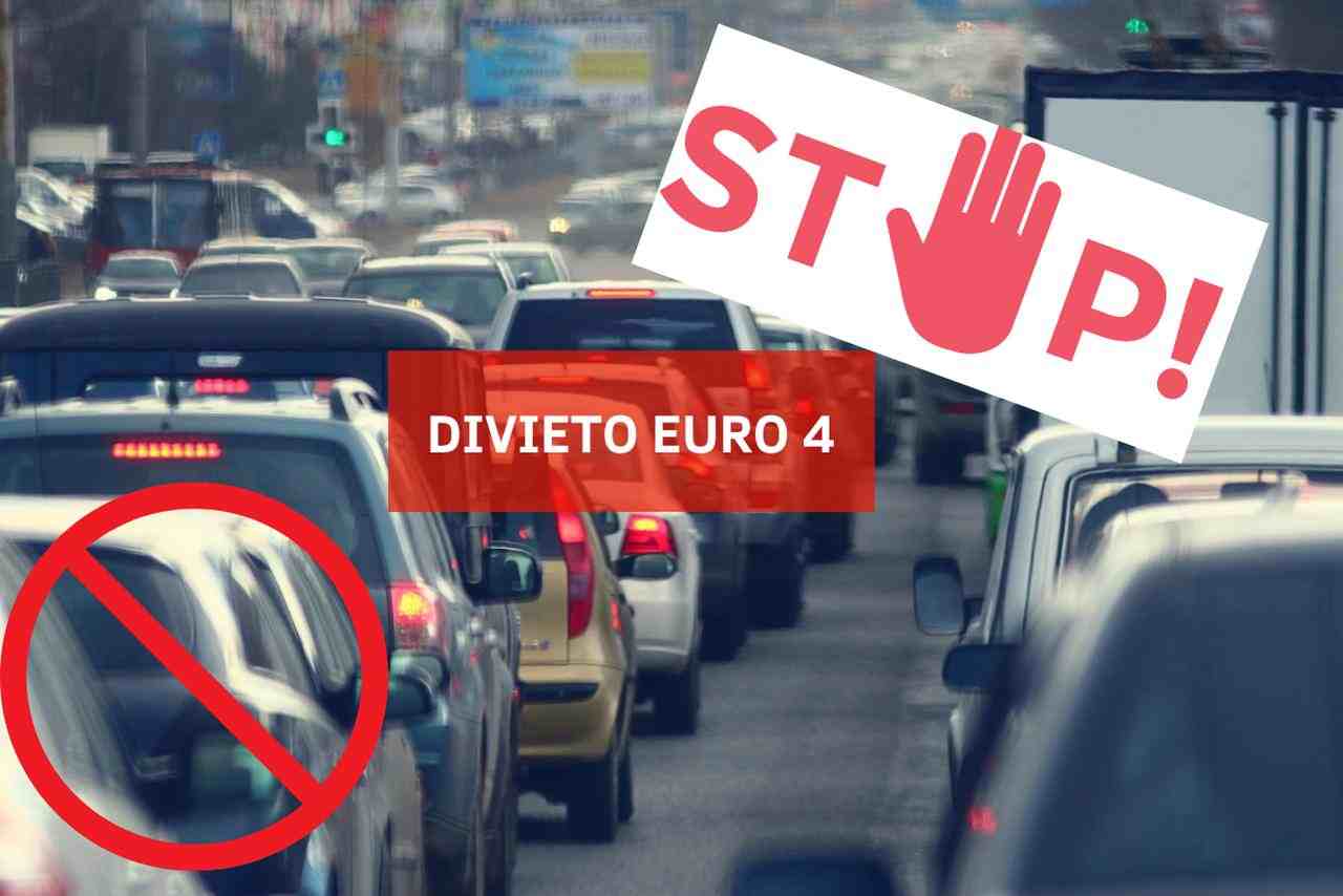 Divieto di circolazione delle vetture Euro 4