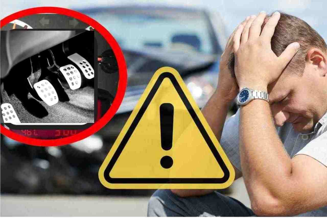 Sicurezza auto: il pulsante da azionare in caso di malfunzionamento dei freni