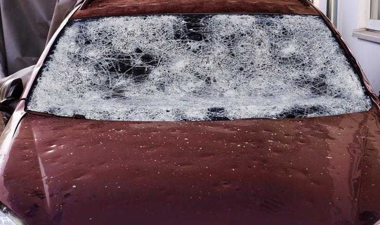 Danni auto da grandine - depositphotos - 0-100.it