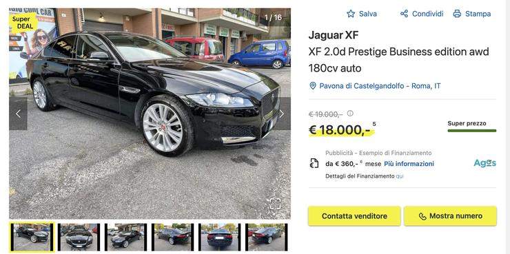 offerta Jaguar