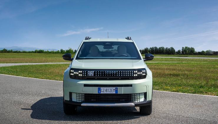 Un altro scatto della FIAT Grande Panda