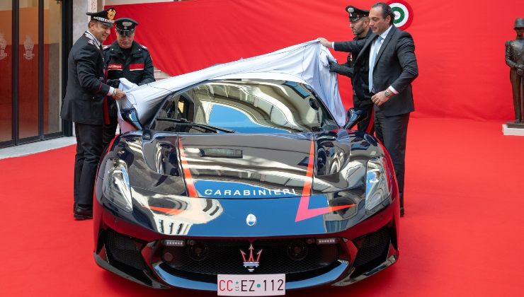 La presentazione del nuovo veicolo